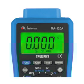 Multímetro Automotivo 600V MA-120A MINIPA