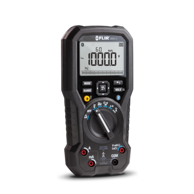Multímetro Digital 1000/1000V (AC/DC) CAT IV 600V CAT III 1000V DM93-2 FLIR-4f7ad428-4e65-4148-9bee-b50060464d78