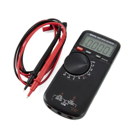 Multímetro Digital 10A (AC/DC) CAT III 600V ST03055 SATA-2756a7c6-c1ad-45c2-a0a5-84cf37bb7509