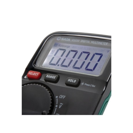 Multímetro Digital 10A (AC/DC) CAT III 600V ST03055 SATA-68a46fb0-7b53-4e2a-af39-45c0cb2d0e39