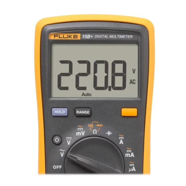 Multímetro Digital 400/1000V AC/DC CAT II 15B+ FLUKE-4c4a2051-6375-4137-ab3f-3bf137ea0f68