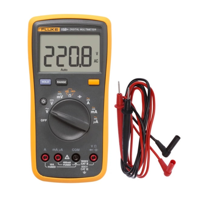 Multímetro Digital 400/1000V AC/DC CAT II 15B+ FLUKE-3fd60852-788e-4ee5-bfa6-de362506e52e