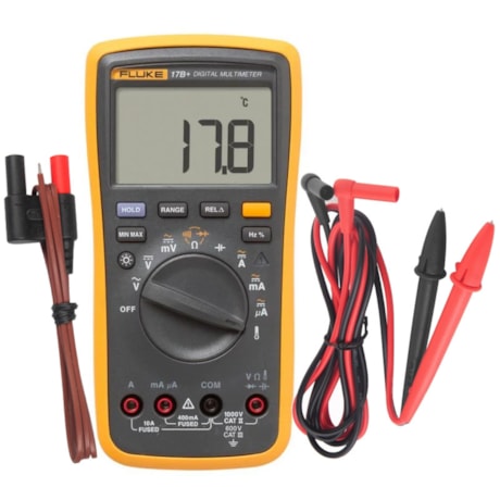 Multímetro Digital 400/1000V AC/DC CAT III 17B+ FLUKE-b5e91b60-24d5-4dcc-a651-1cefbfd0ae52