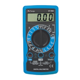 Multímetro Digital 600/600V AC/DC CAT I ET-1002 MINIPA