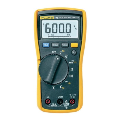 Multímetro Digital 600V AC/DC CAT III 600V 115 FLUKE-06499254-eb5b-4039-83f4-406bbe7b1a62