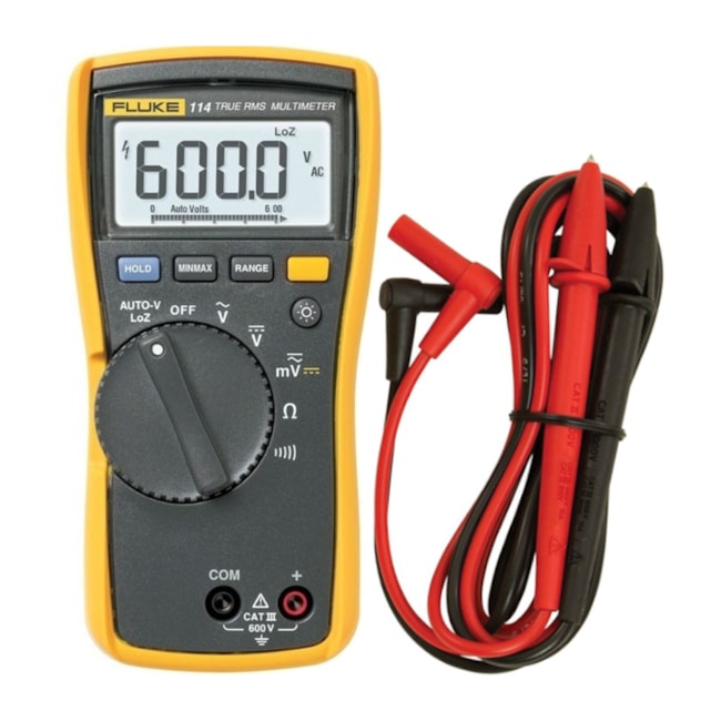 Multímetro Digital 600V TRUE RMS AC/DC CAT III 114 FLUKE-787b3b39-4a9f-48c8-9bad-07c4d0811050