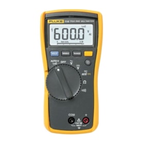 Multímetro Digital 600V TRUE RMS AC/DC CAT III 114 FLUKE