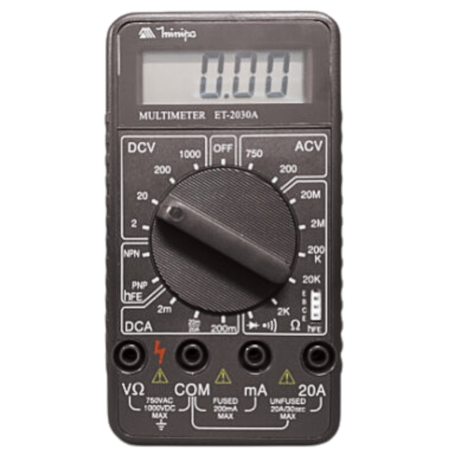 Multímetro Digital 750/1000V AC/DC CAT II ET-2030A MINIPA-254c8143-6431-44ff-9ee0-fc3825235313