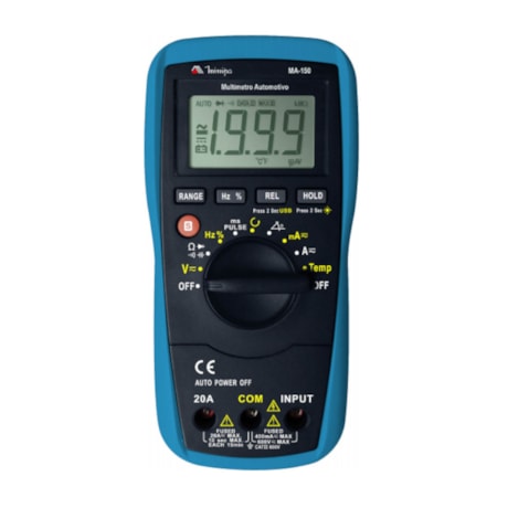 Multímetro Digital Automotivo RPM/TEMP MA-150 MINIPA-b0def850-4d04-4d00-a033-578d28bb876c