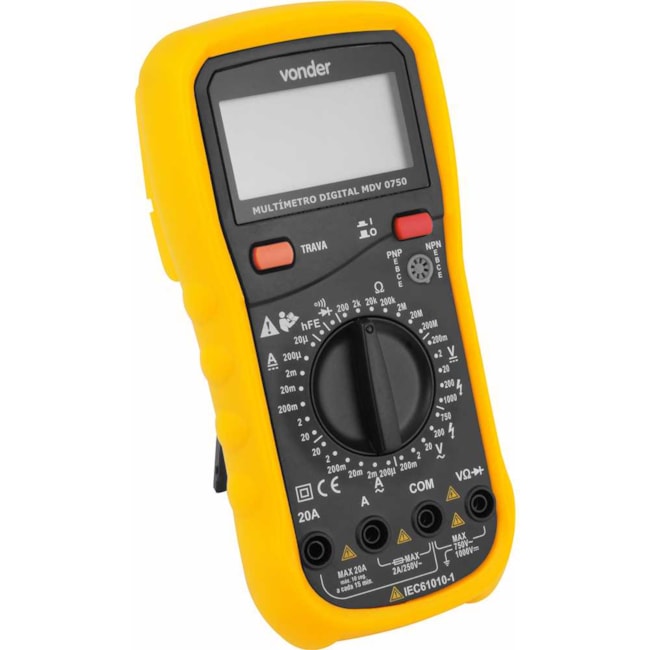 Multímetro Digital CAT III 600V MDV 0750 3870750000 VONDER-a2a1c58c-d829-425f-a66f-fae92941d30a