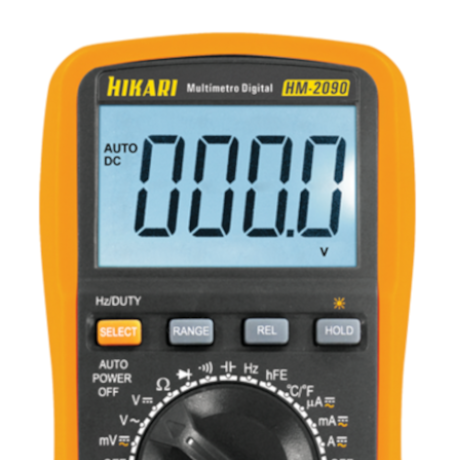 Multímetro Digital CAT IV 600V 1000V HM-2090 HIKARI-d8ade90e-26d7-423f-ae40-8ec3f68b8114