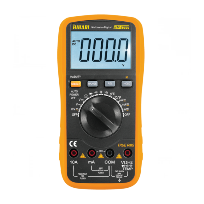 Multímetro Digital CAT IV 600V 1000V HM-2090 HIKARI-b769bfd8-a41e-408c-af43-4aeaa0ee6e61