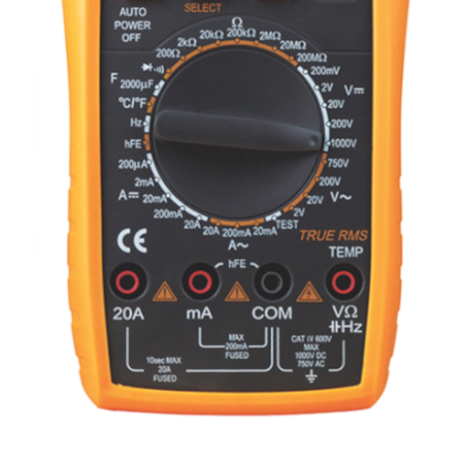 Multímetro Digital CAT IV 600V 2000 Contagens HM-2030 HIKARI-f2ebb573-35b1-485a-9052-934db7952cdd