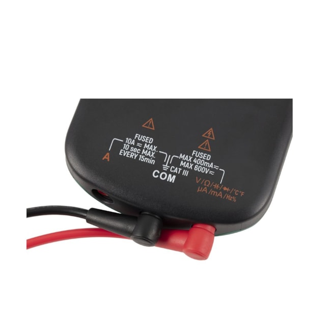 Multímetro Digital Clássico Medição de Temperatura 10A (AC/DC) CAT III 600V ST03057 SATA-a4ae949b-6265-41f1-bb19-61dd132dba77