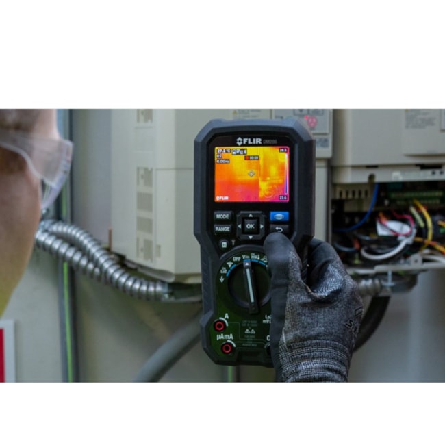 Multímetro Digital com Imagem Térmica 1000/1000V (AC/DC) CAT IV 600V DM286 FLIR-186f9090-0941-445d-8cae-2bd3971d2c06