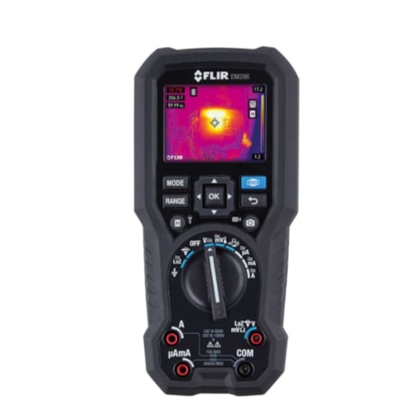 Multímetro Digital com Imagem Térmica 1000/1000V (AC/DC) CAT IV 600V DM286 FLIR-7773cffd-a05e-4ebc-a764-e1307f2080e4