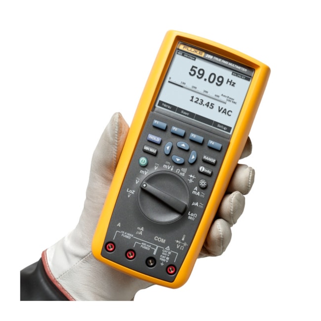 Multímetro Digital com Registro de Dados CAT IV 600V TRUE RMS FLUKE 289 FLUKE-484d2069-5a75-477e-85c4-b80ab7ff1025