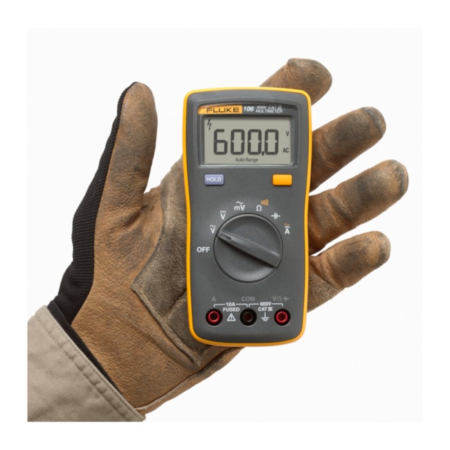 Multímetro Digital Portátil 600/600V AC/DC CAT III 106 FLUKE-c377ab95-0794-46de-84d7-1828164ff49a