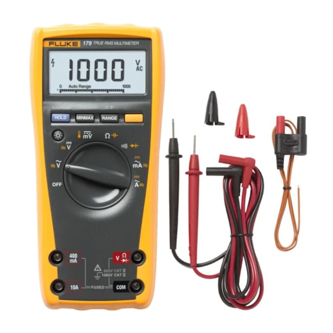 Multímetro Digital TRUE RMS 600V/1000V CAT III e IV 179/EDA2 FLUKE-c8088ff1-c44e-4296-9519-1f3dd8544434