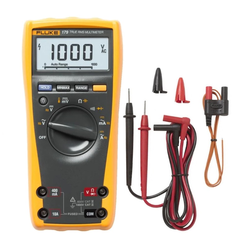 Multímetro Digital TRUE RMS 600V/1000V CAT III e IV 179/EDA2 FLUKE ...