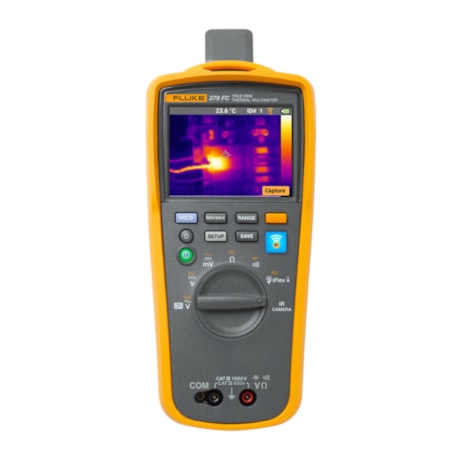 Multímetro Térmico Digital TRUE RMS CAT III e IV 279 FC FLUKE