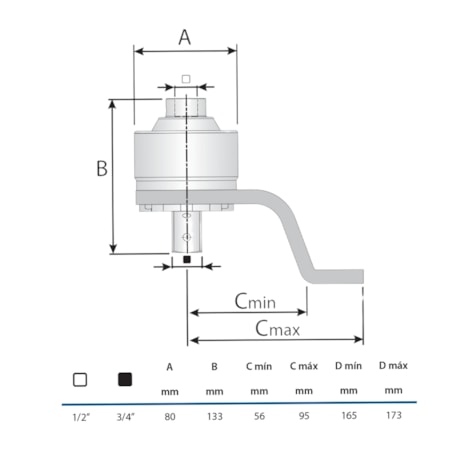 Multiplicador de Torque 1/2