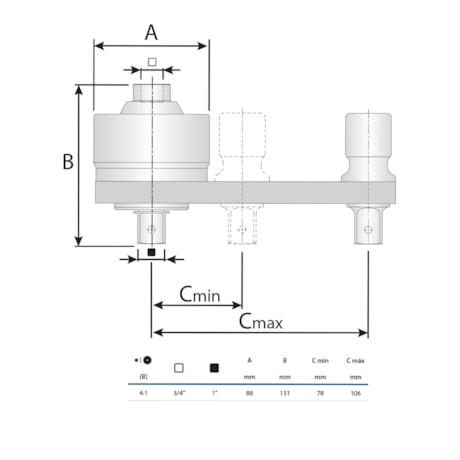 Multiplicador de Torque 500-2000NM LKV-20L GEDORE SOLUTIONS-27da1415-eac9-4ef0-b595-a46d365f4088