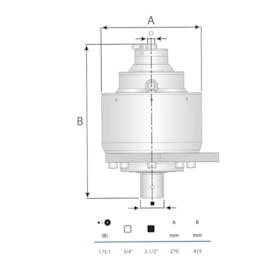 Multiplicador de Torque 6000-54000NM LKV-550RS GEDORE SOLUTIONS
