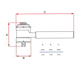 Multiplicador de Torque HT4 1/2