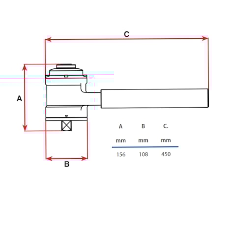Multiplicador de Torque HT4 1/2