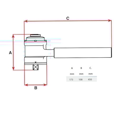 Multiplicador de Torque HT4 1/2