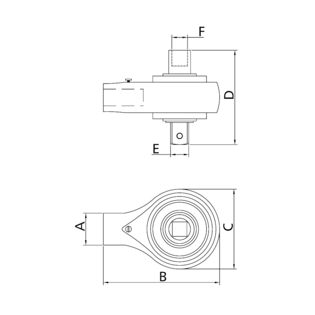 Multiplicador Torque Encaixe 3/4