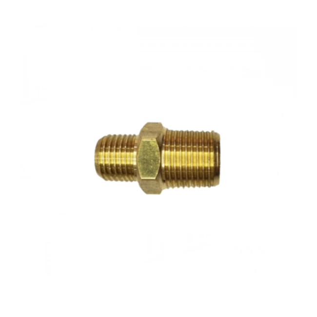 Niple de Latão Macho 1/2