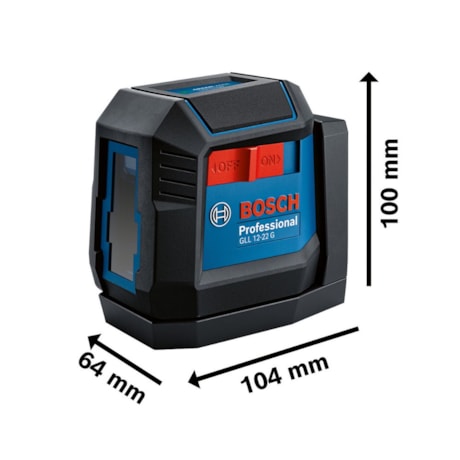 Nível a Laser 2 Linhas 12mts Verde 3.7V com Bolsa GLL 12-22G LI BOSCH-f477a83c-90be-417d-a79a-ef3e7a3d6f05
