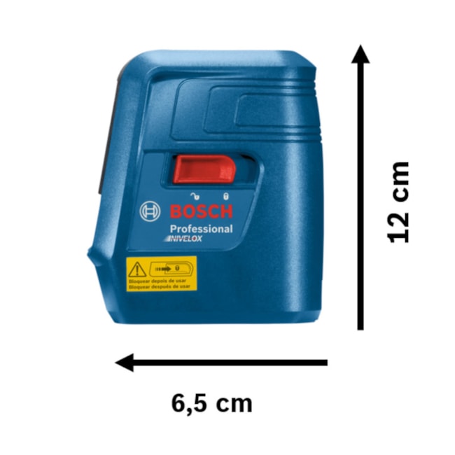 Nível a Laser 2 Linhas 15 Metros com Maleta e Tripé NIVELOX 0601063XG0 BOSCH-768b36a6-fc75-4af1-b9b6-531a3d6a0a30