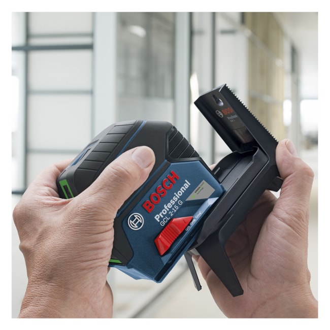 Nível a Laser 2 Linhas 15 Metros Verde com Suporte GCL 2-15 G BOSCH-382bf77a-3bcc-46cb-949a-b967e85391da