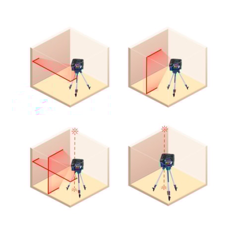 Nível a Laser 2 Linhas 15 Metros Vermelho com Suporte GCL 2-15 BOSCH -55b4319f-c735-408b-80b0-5d3ddb21cf80
