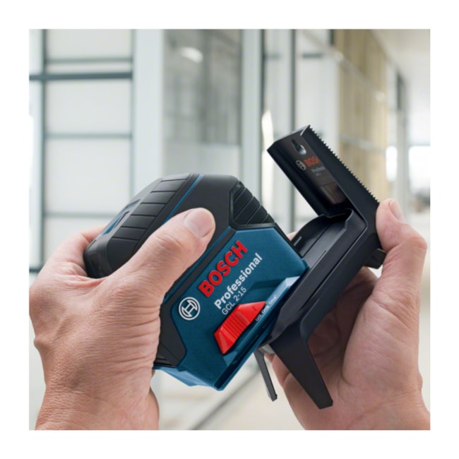 Nível a Laser 2 Linhas 15 Metros Vermelho com Suporte GCL 2-15 BOSCH -2b0993c4-1a23-479a-bf15-21746ae8cd61