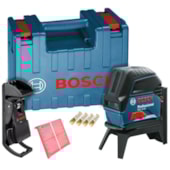 Nível a Laser 2 Linhas 15 Metros Vermelho com Suporte GCL 2-15 BOSCH Nível a Laser 2 Linhas 15 Metros Vermelho com Suporte GCL 2-15 BOSCH