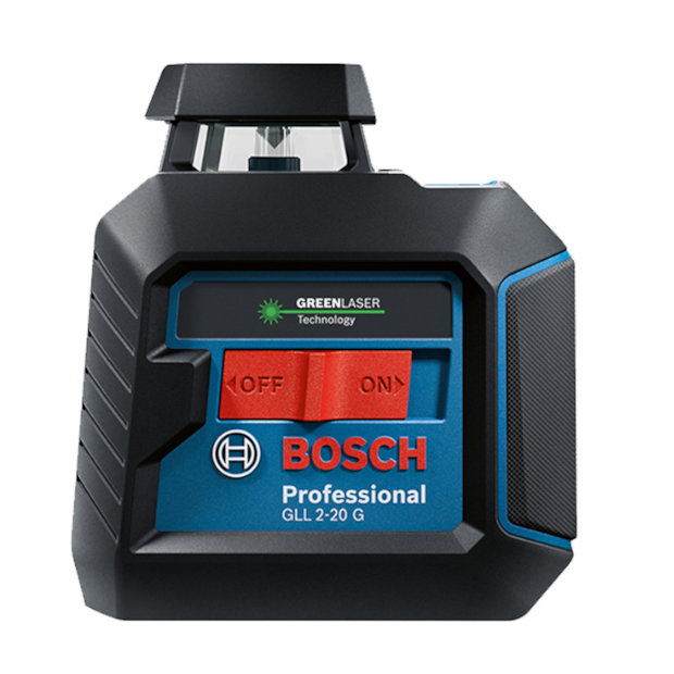 Nível a Laser 2 Linhas Verdes 360º 10 Metros com Bolsa GLL 2-20 G BOSCH-5c20a8a3-92fa-4542-86b1-7d7429d12e2f