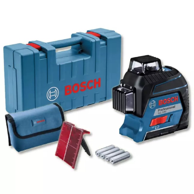 Nível a Laser 3 Linhas Vermelho 80 Metros GLL3-80 BOSCH-c5619b1a-294d-492f-8b29-24947dceb020