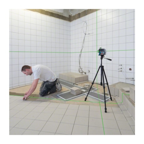 Nível a Laser com 3 Linhas Verdes 30 Metros e Receptor LR7 GLL3-80 CG BOSCH-097a34dc-17ec-4aea-9e82-cd1836b6f549