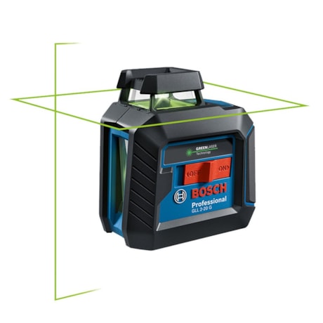 Nível a Laser de 2 Linhas Verdes 10m com Tripé e Pilha Recarregável GLL 2-20 G BOSCH-7b68f968-61c9-42aa-9dee-43c515f0c293