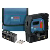 Nível a Laser de 5 Pontos 30 Metros GPL 5 BOSCH Nível a Laser de 5 Pontos 30 Metros GPL 5 BOSCH