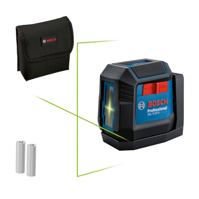 Nível a Laser Verde 12 Metros 2 Linhas GLL 12-22G BOSCH-b3f46ca8-3863-4054-92e1-2b8e091ca9c3