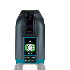 Nível a Laser Verde 2 Linhas Cruzadas 80 Metros 12V sem Bateria sem Carregador SK105GDZ MAKITA