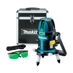 Nível a Laser Verde 3 Linhas Cruzadas 20 Metros 12V sem Bateria sem Carregador SK312GDZ MAKITA