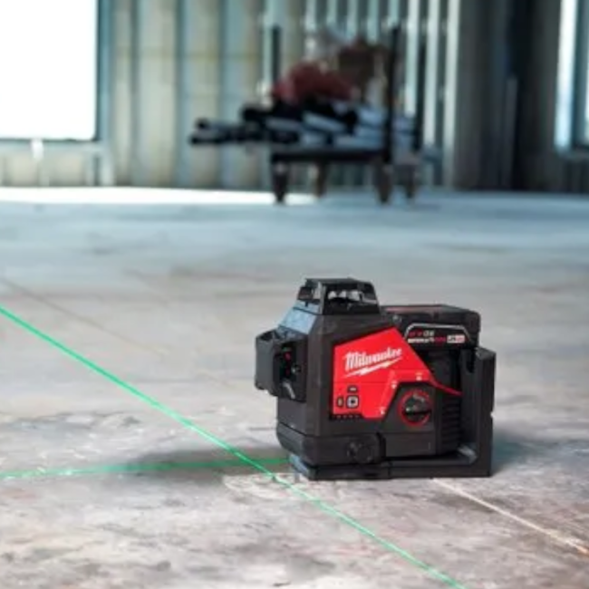 Nível a Laser Verde 360° 12V 3 linhas com 50 Metros sem Bateria sem Carregador 3632-20 MILWAUKEE-3abc3e44-cafd-4742-9105-3f4694d608a9