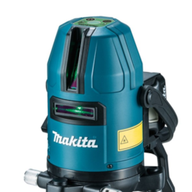 Nível a Laser Verde 5 Linhas Cruzadas 20 Metros 18V sem Bateria sem Carregador SK40GDZ MAKITA