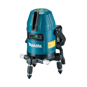 Nível a Laser Verde 5 Linhas Cruzadas 20 Metros 18V sem Bateria sem Carregador SK40GDZ MAKITA